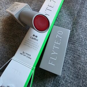 FLYTE 70 B+B LipBlot Sheer Matte Lipstick Red Skies 3g 0.10oz New
